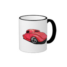 Street Rod Red Coffee Mug