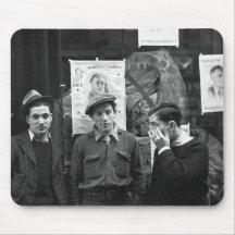 Street Toughs for FDR: 1936 Mouse Pad
