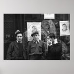 Street Toughs for FDR: 1936 Poster