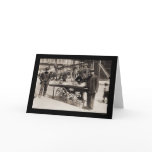 Street Vendor Italian Feast 1908 cards