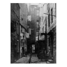 Streets of Glasgow Scotland 1868 Post Cards