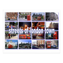 streets of london postcard