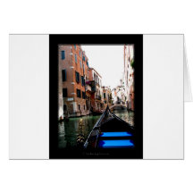 Streets of Venice Greeting Cards