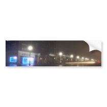 Streetscape IV  - Greenfield as Paris Bumper Stickers