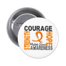 Strength Courage Hope Multiple Sclerosis Pin