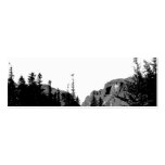 Strength/Mountain Scenery in B&W Bookmark business cards