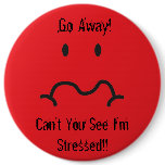 stress face button