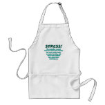 Stress Humour Aprons