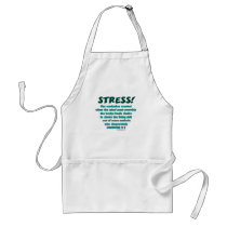 Stress Humour Aprons