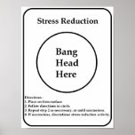Stress Reduction posters