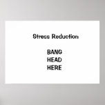 Stress reduction posters