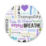 Stress-relief Calm & Relaxing Typography magnets