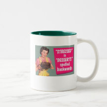 Stressed Desserts Coffee Mug