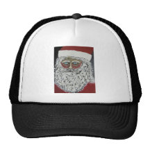 Stressed Out Santa Trucker Hat