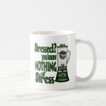 Stressed Puffer Fish Mugs
