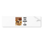 Stressed Spelled Backwards Is Desserts (Humour) bumper stickers