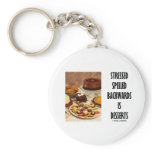 Stressed Spelled Backwards Is Desserts (Humour) keychains