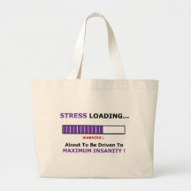 stressloading full canvas bag
