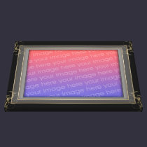 Stretched Canvas  Faux Frame Photo Template canvas prints