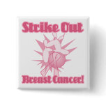 Strike Out Breast Cancer buttons