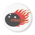 Strikers Red Fridge Magnets