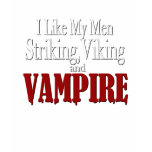 Striking Viking Vampire t-shirts