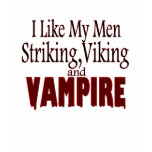 Striking Viking vampire t-shirts