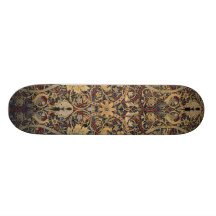 Striking William Morris Bullerwood Design Skateboard Deck