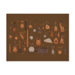 String Musical Instruments postcards