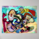 STRING THEORY, MUSIC MEETS PHYSICS posters