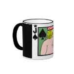Strip Jack of Spades Coffee Mugs