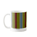 Stripe - olive brick - mug