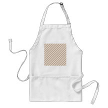 Stripe Pattern in Neutral Colours . Aprons