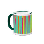 Striped Abstract Design mugs