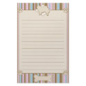 Striped American Eskimo Dog Stationery