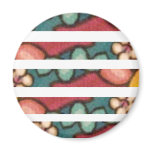 Striped Art Desgn Magnet