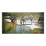 Striped Beauty Personalized Photo Card