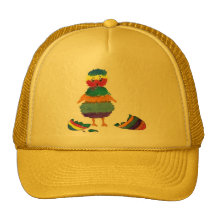 Striped Bitty Cap Trucker Hats
