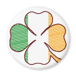 STRIPED CLOVER MAGNET