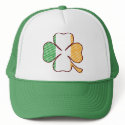 STRIPED CLOVER TRUCER HAT