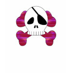 Striped Diamond 02 Pirate Skull Shirt