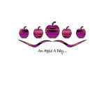 Striped Diamond 12 Apple A Day Shirt