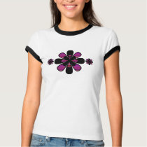 Striped Diamond 12 Flowers Shirt