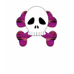 Striped Diamond 12 Skull And Crossbones Shirt