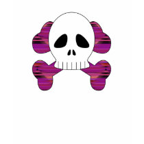 Striped Diamond 12 Skull And Crossbones Shirt