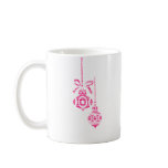 Striped Ornaments - Coffee Cup mugs