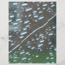 Striped Rain Custom Flyer