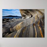 Striped Seaside Rock posters