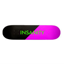 striped skate deck