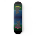 Striped Witchy Wendy Magic Girl's Skateboard